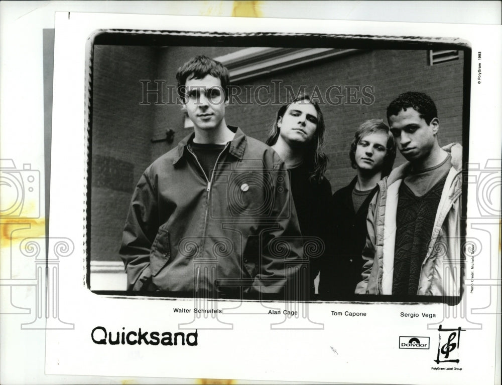 1994 Press Photo Quicksand Hardcore Band Alan Cage - RRW03089 - Historic Images