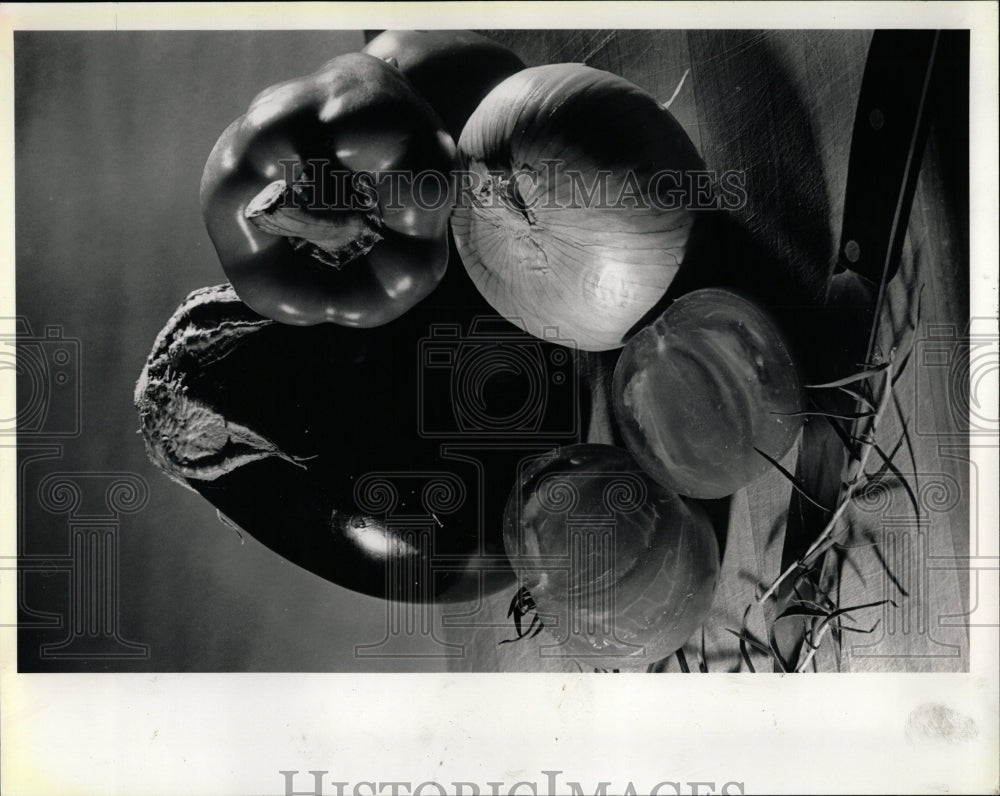 1991 Press Photo Eggplants - RRW03605 - Historic Images