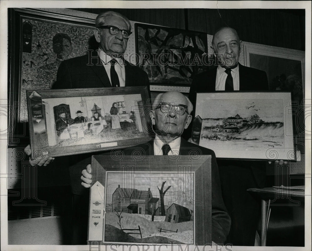 1969 Press Photo Senior Adult Art Festival Winners - RRW03763 - Historic Images