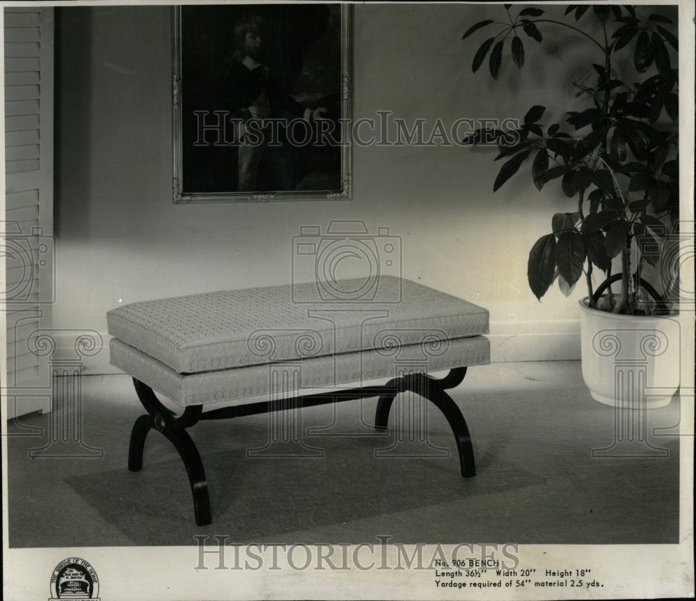 1958 Press Photo Federal-Inspired American Furniture - RRW04311 - Historic Images