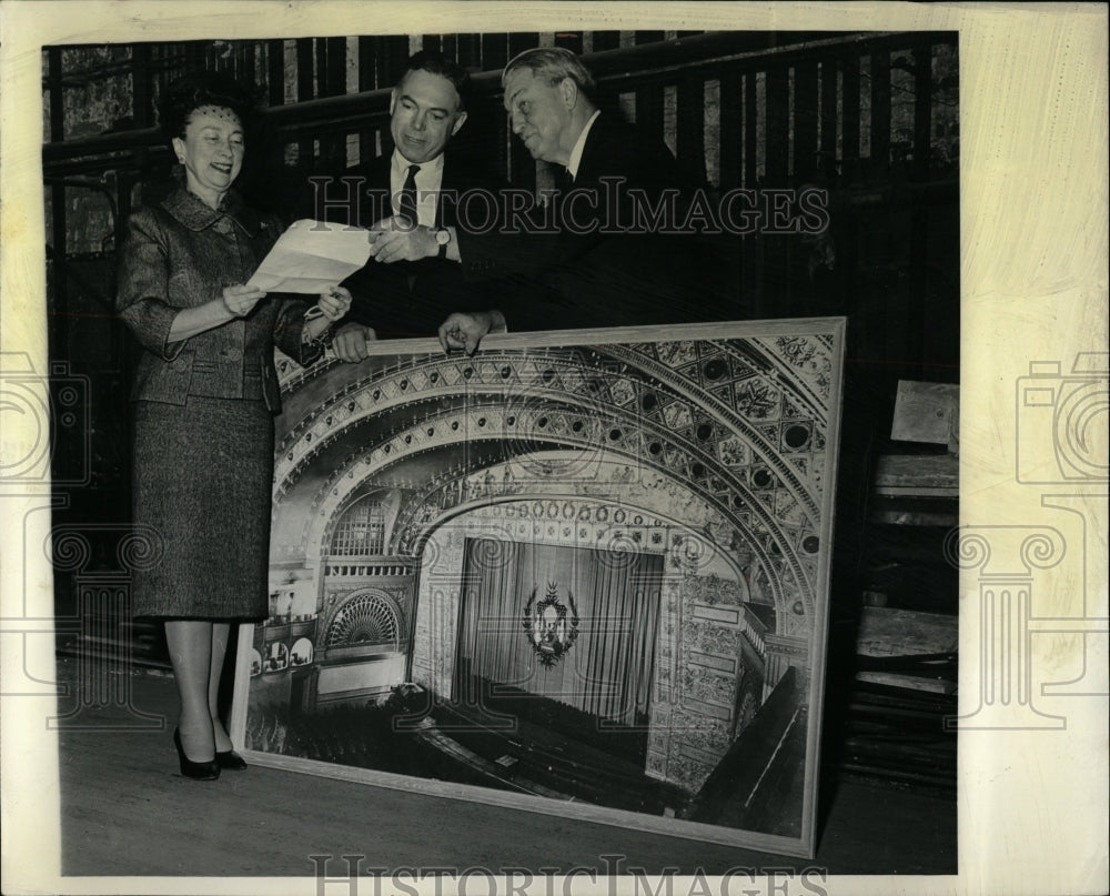 1964 Press Photo Auditorium Theater Council Chicago - RRW04677 - Historic Images