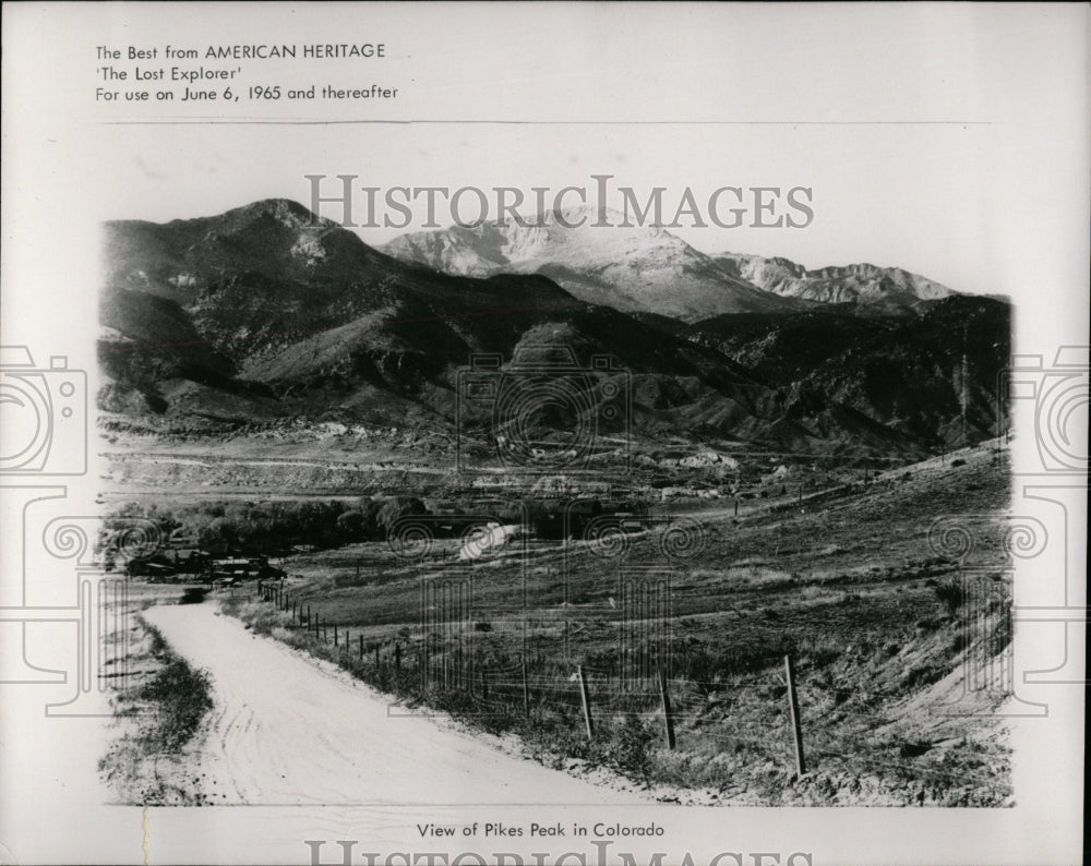 1965 Press Photo American Heritage lost Explorer best - RRW04967 - Historic Images