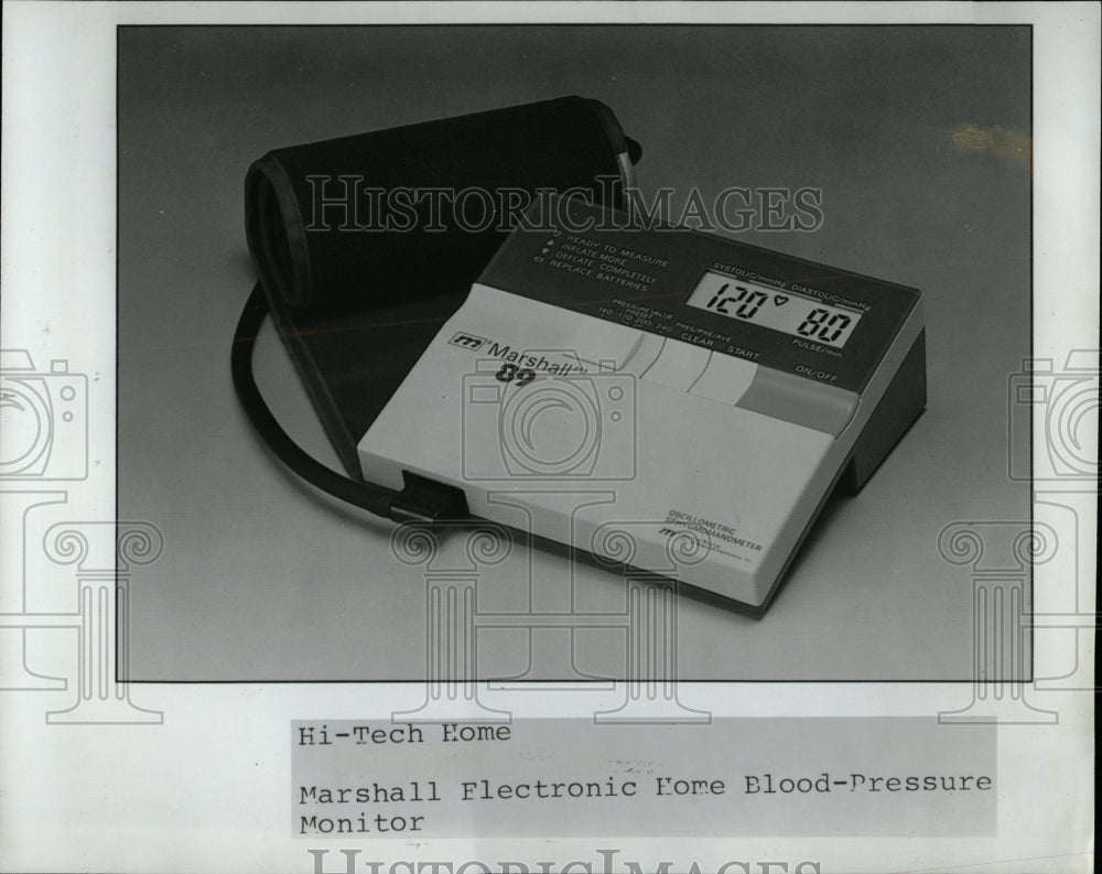 1987 Press Photo Marshall Deluxe Electronic Eome Blood - RRW04993 - Historic Images