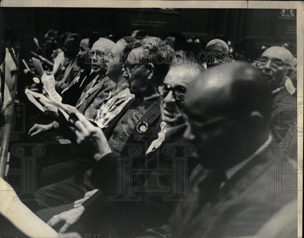 1964 Press Photo Civil Rights day Chicago Choir Temple - RRW05045 - Historic Images