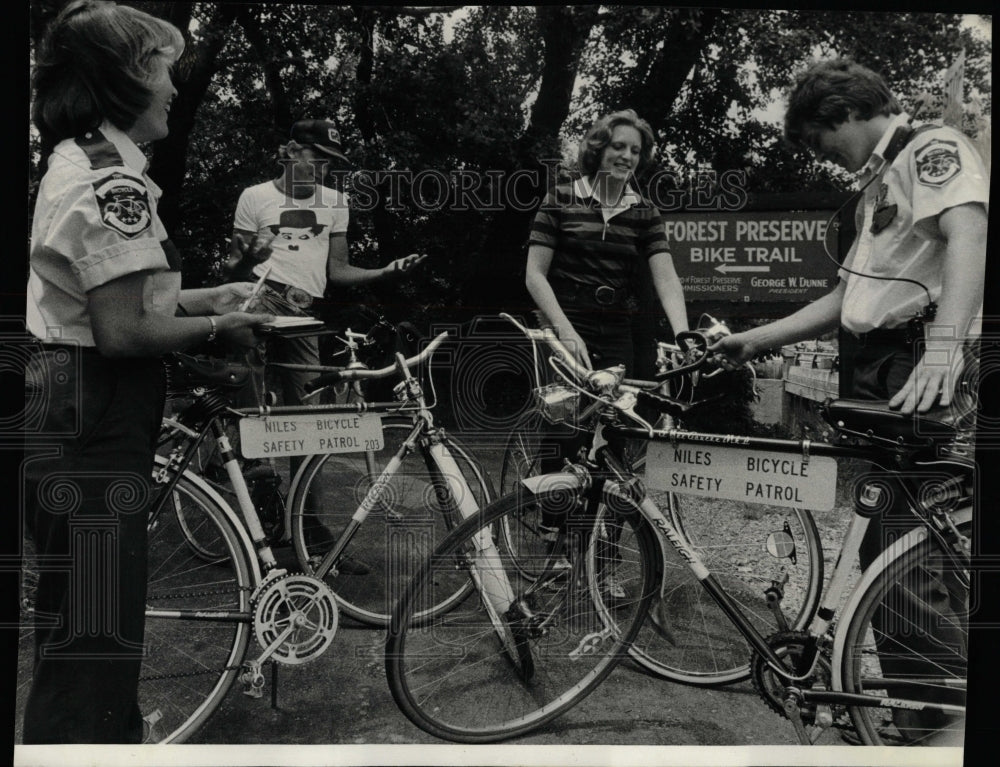 1978, s Bicycle Safety Patrol Chicago - RRW05197 - Historic Images