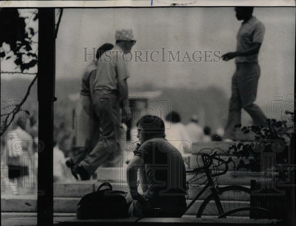 1975 Mike Schumacher Shedd Bike District  - Historic Images