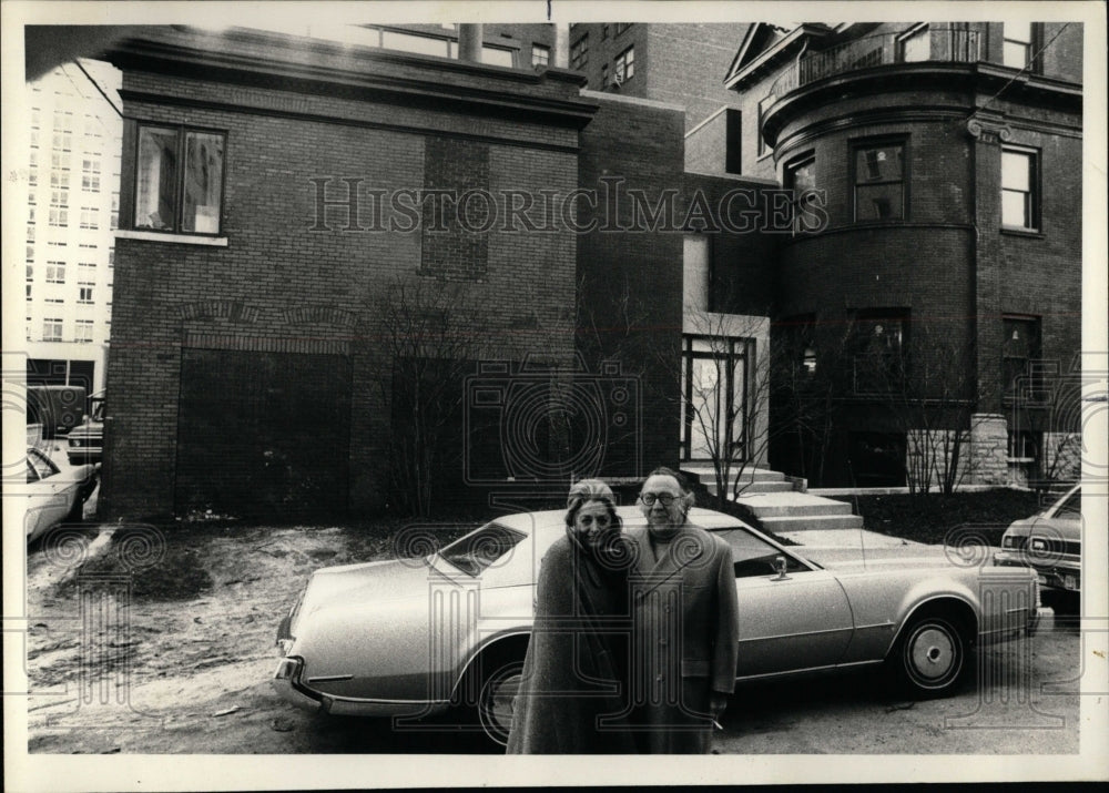 1978 Press Photo Mr Mrs Marv Rosenberg Astor St Landmar - RRW05497 - Historic Images