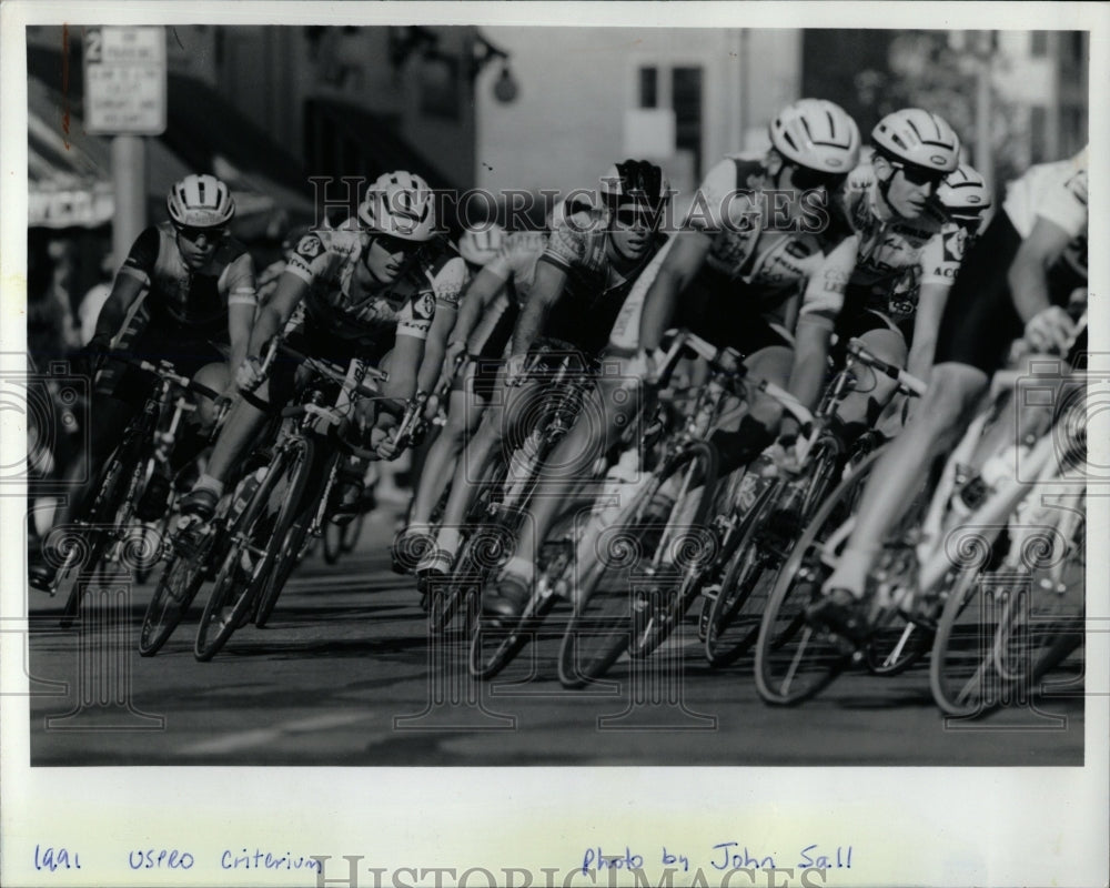 1992 Press Photo Illinois Pro Criterium Bicycle Racing - RRW05607 - Historic Images