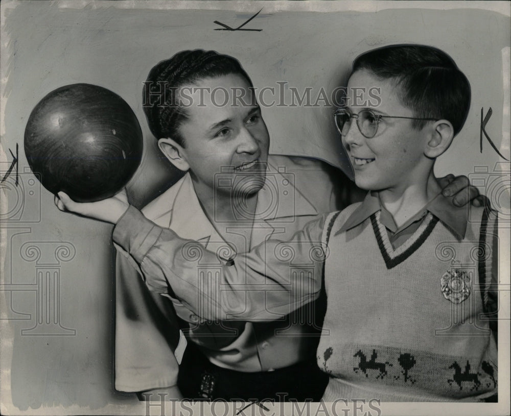 1950 Press Photo Bowling Schools - RRW05719 - Historic Images