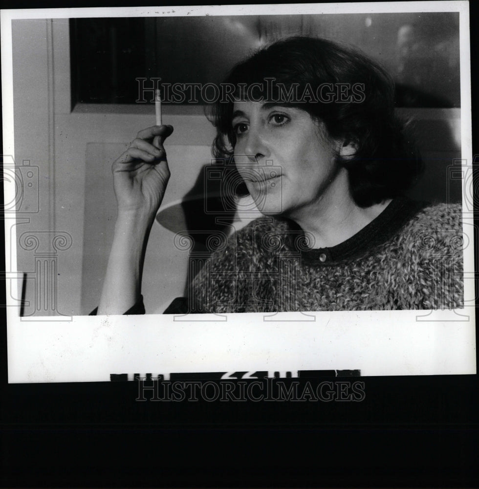 1984 Press Photo Susan Brownmiller American Author . - RRW05751 - Historic Images