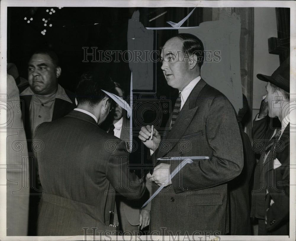 1941 Press Photo Lieut John McCarthy Former Police - RRW05771 - Historic Images