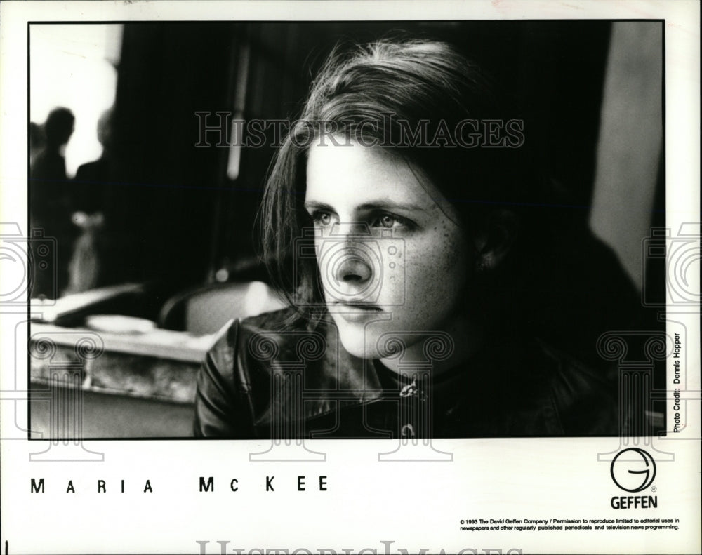 Maria Mckee American Singer and Songwriter. - RRW05873 - Historic Images