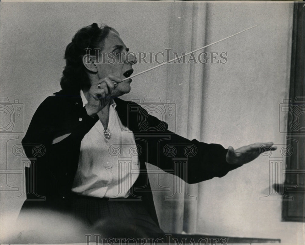 1966 Press Photo Antonia Brico Conductor Pianist - RRW06005 - Historic Images