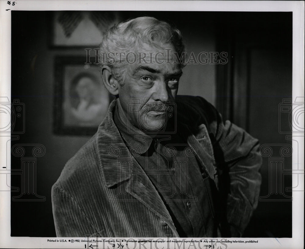 1952 Press Photo John McIntire Actor Movies TV Westerns - RRW06027 - Historic Images