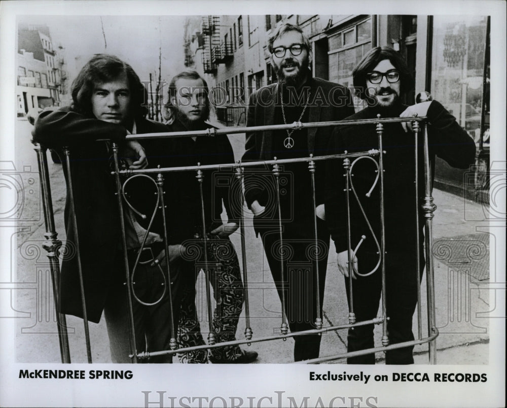 1972 Press Photo McKendree Spring Folk-Rock Band - RRW06033 - Historic Images