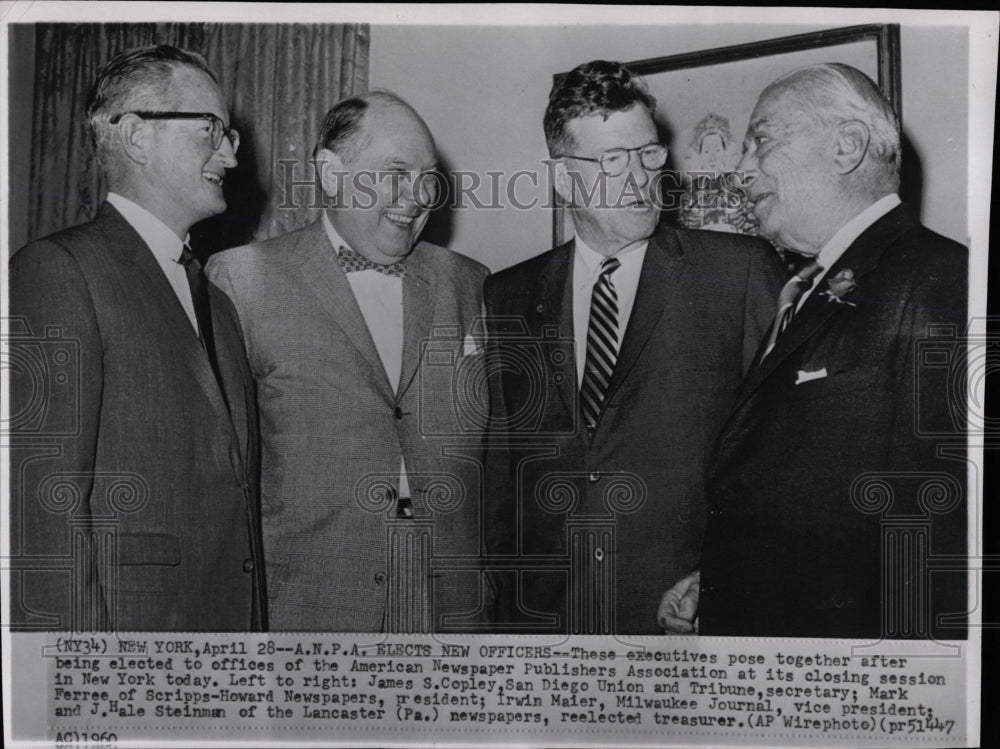 1960 Press Photo American Newspaper Publishers Associat - RRW06077 - Historic Images