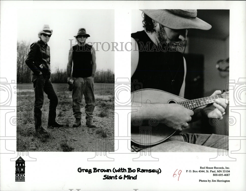 1998 Press Photo Greg Brown American Folk Musician - RRW06091 - Historic Images