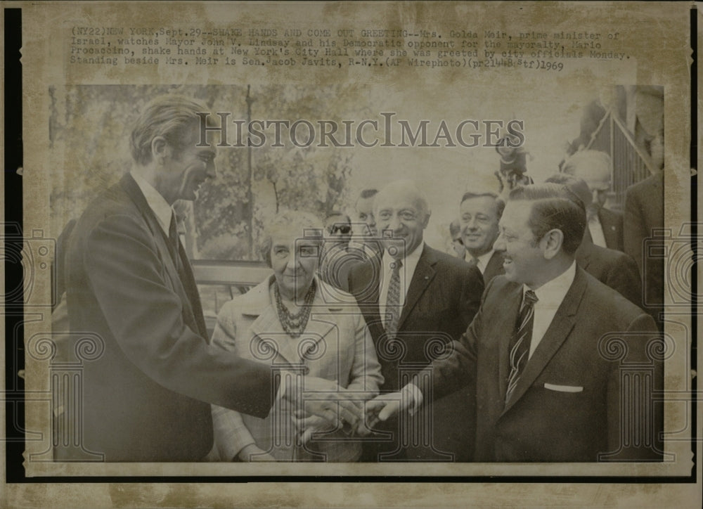1969 Press Photo Jacob K. Javits United States Senator - RRW06181 - Historic Images
