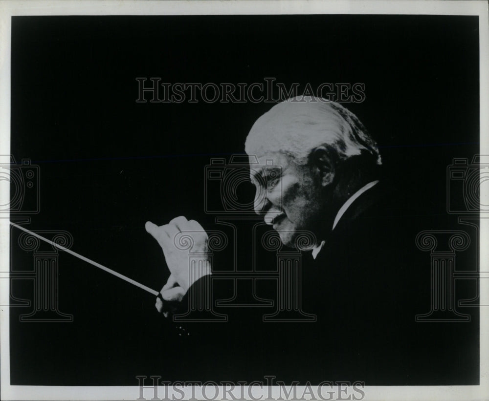 1972 Press Photo Arthur Fielder conductor Boston Pops - RRW06203 - Historic Images