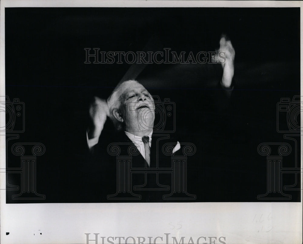 1970 Press Photo Orchestra Conductor Arthur Fiedler - RRW06207 - Historic Images