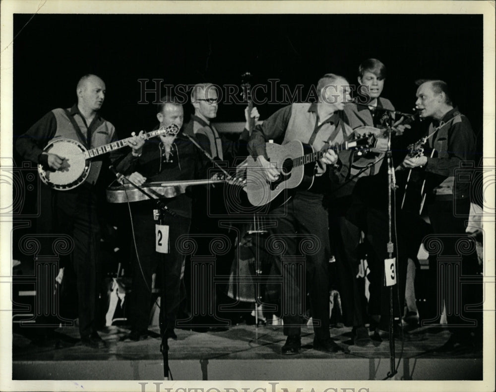 1966 Press Photo Flatiron Mountain Boys Music Group - RRW06225 - Historic Images