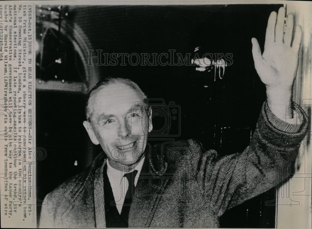 1964 Press Photo Alec Douglas Home British Politician - RRW06387 - Historic Images