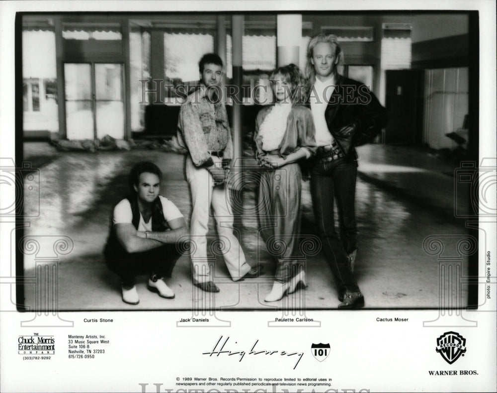 1990 Press Photo Highway 101 Country Music Band - RRW06519 - Historic Images