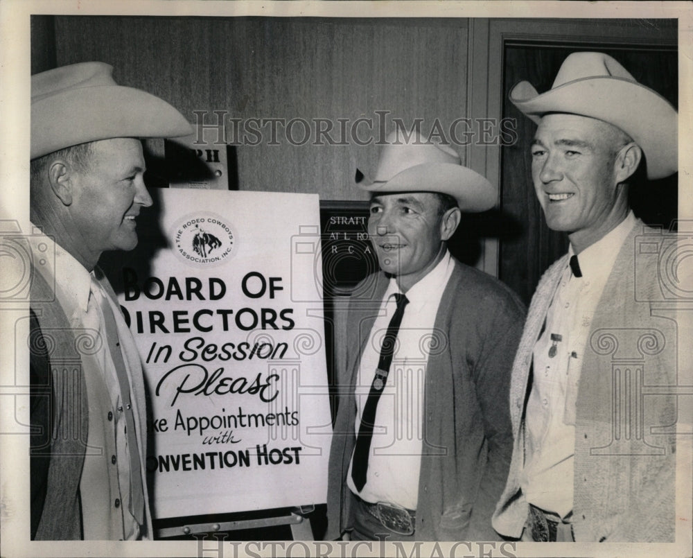 1969 Press Photo Rodeo Cowboys Association Convention - RRW06553 - Historic Images