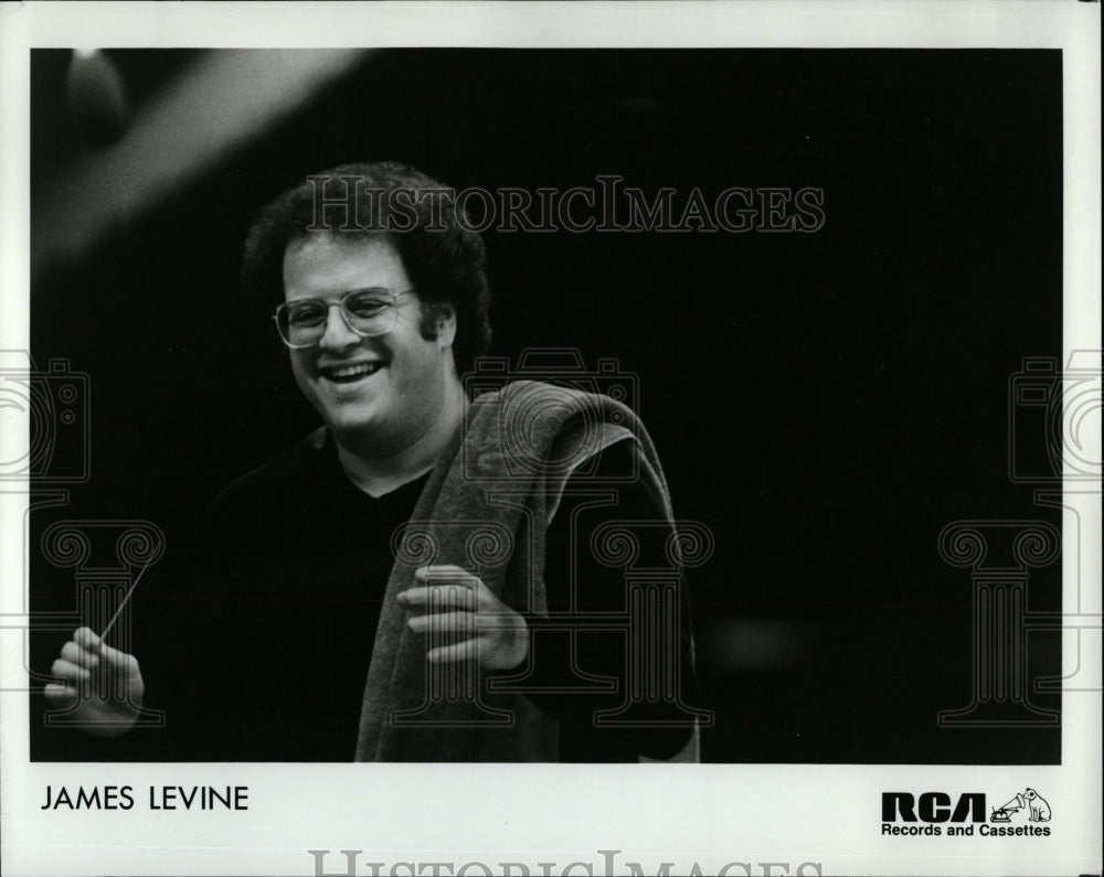 1985 Press Photo James Levine American Conductor - RRW06611 - Historic Images