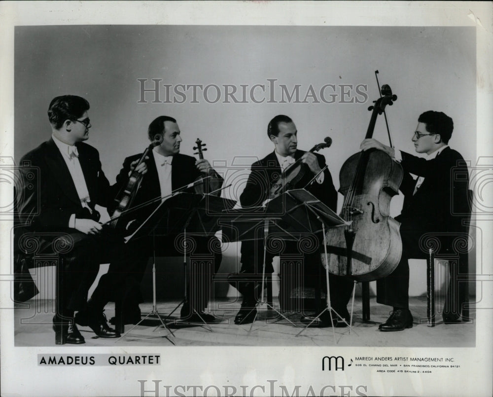 1967 Press Photo Amadues Quartet - RRW06771 - Historic Images