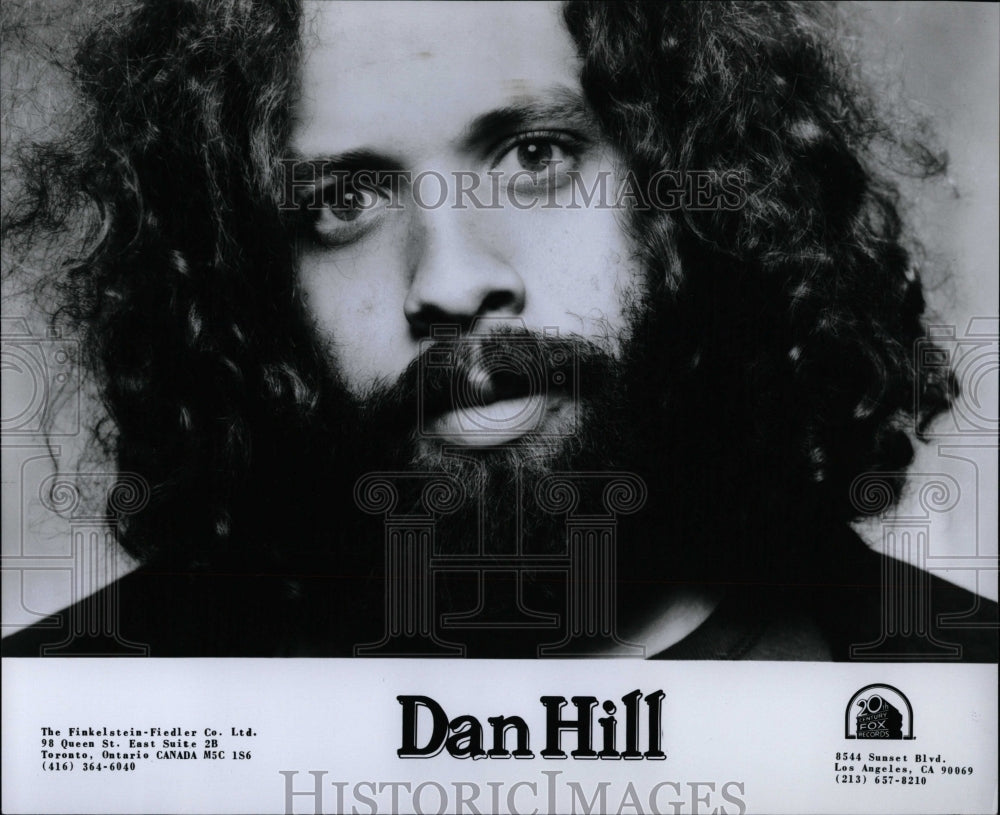 1978 Press Photo Dan Hill Musician Singer Songwriter - RRW06803 - Historic Images