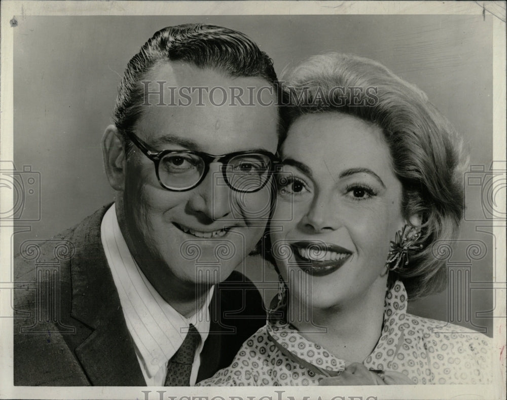 1959 Press Photo Steve Allen and Jayne Meadows - RRW06837 - Historic Images