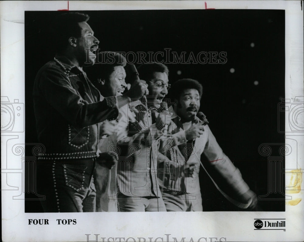 1975 Press Photo Four Tops - RRW07057 - Historic Images