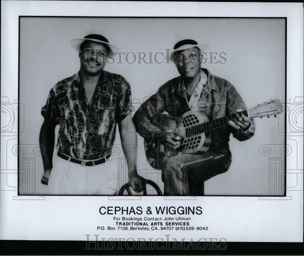 1993 Press Photo Cephas &amp; Wiggins American Musicians - RRW07093 - Historic Images