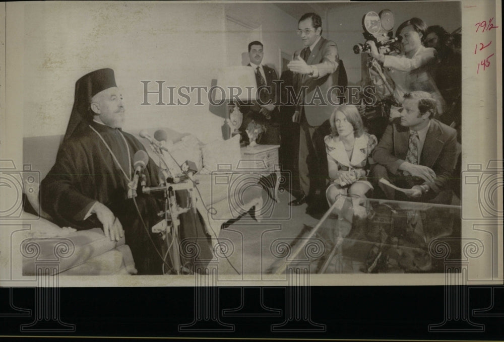 1974 Press Photo Archbishop Makarios - RRW07137 - Historic Images