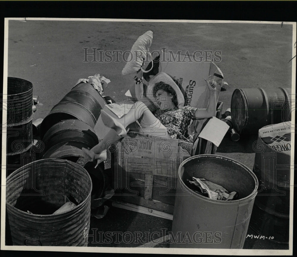 1962 Press Photo Ethel Merman Mad World - RRW07179 - Historic Images