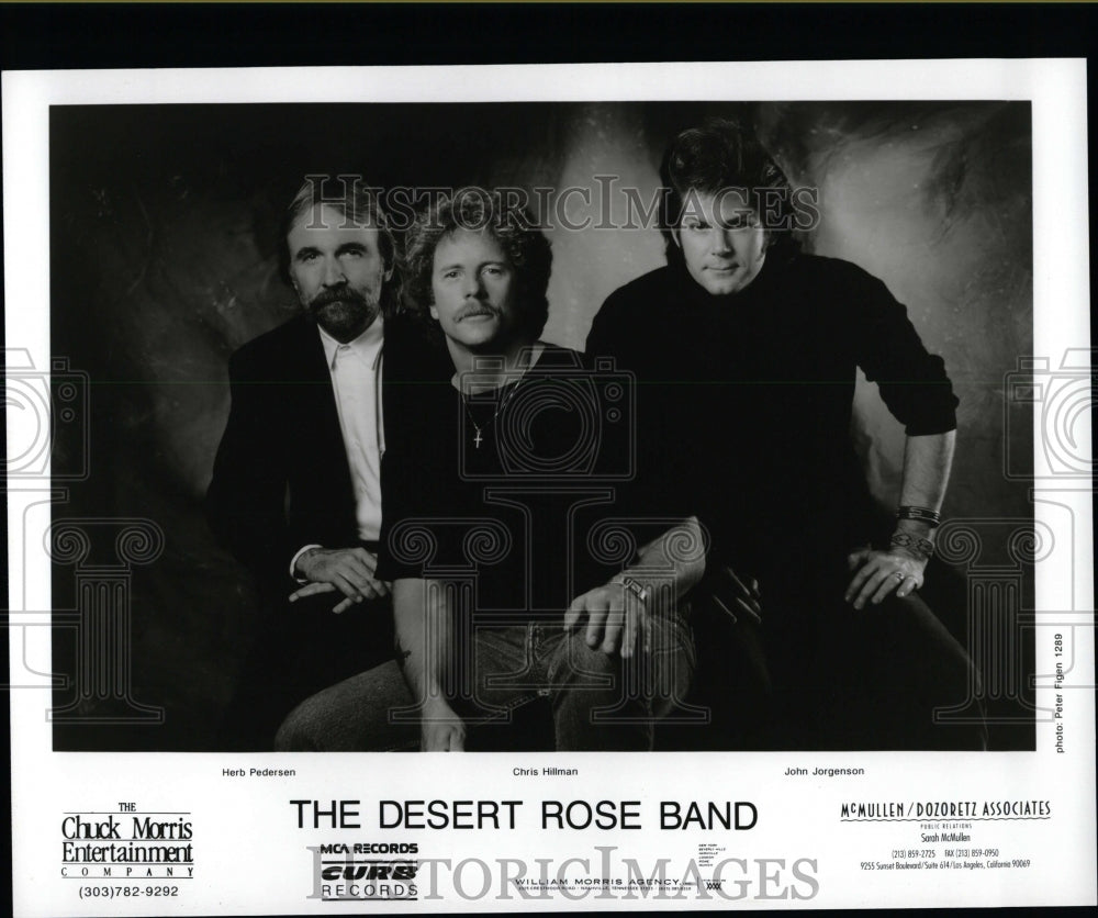 1990 Press Photo The Desert Rose Band - RRW07353 - Historic Images