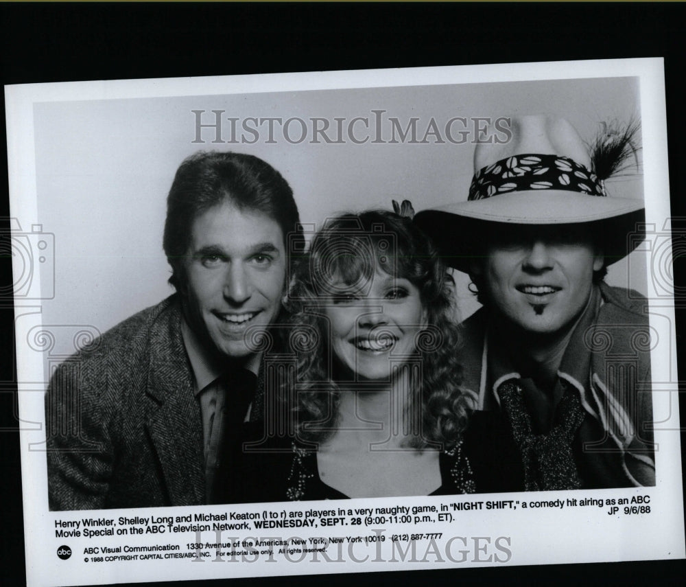 1988 Press Photo ABC Comdy Hit &quot;Night Shift&quot; - RRW07417 - Historic Images