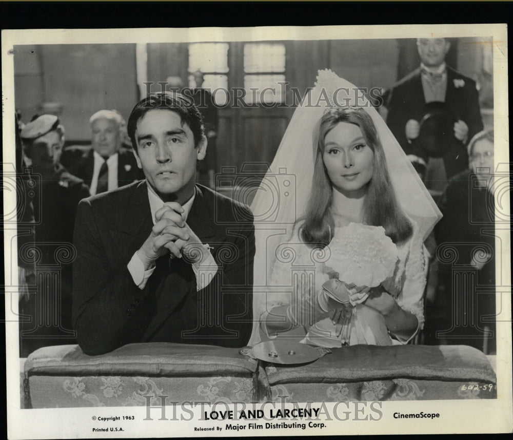 1963 Press Photo Actors Vittorio Gassman & Dorian Gray - RRW07505 - Historic Images