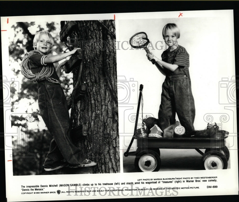 1993 Press Photo "Dennis the Menace" - RRW07553 - Historic Images