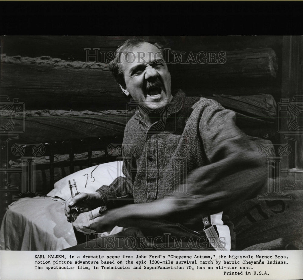 1984 Press Photo Karl Malden Cheyenne Autumn Actor - RRW07681 - Historic Images