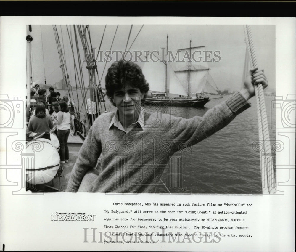 1985 Press Photo Chris Makepeace - RRW07691 - Historic Images