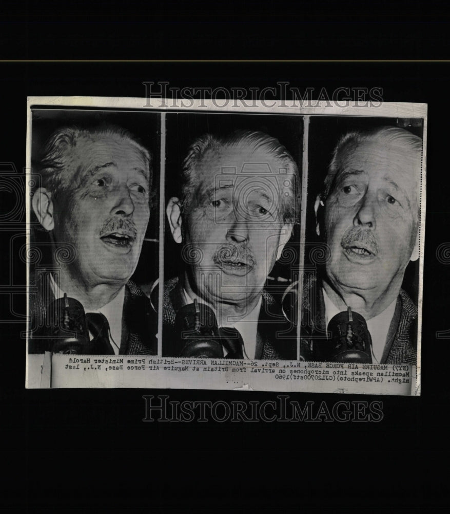 1961 Press Photo Prime Minister Harold Macmillan - RRW07895 - Historic Images