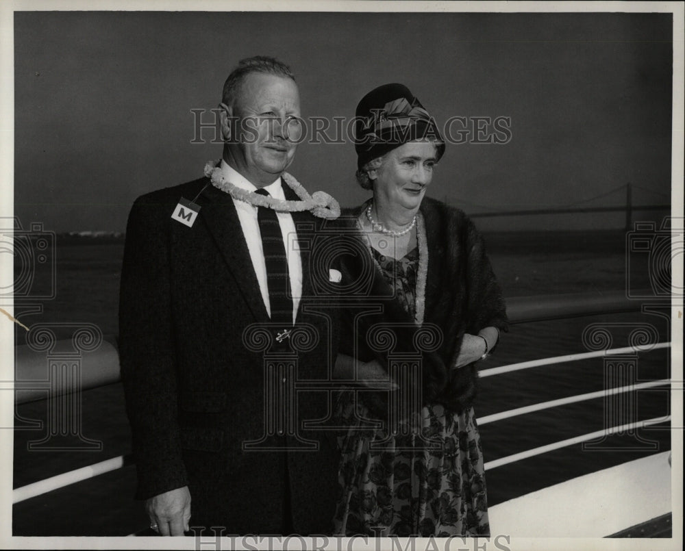 1960 Press Photo Matson Lines SS Matsonia - RRW07913 - Historic Images