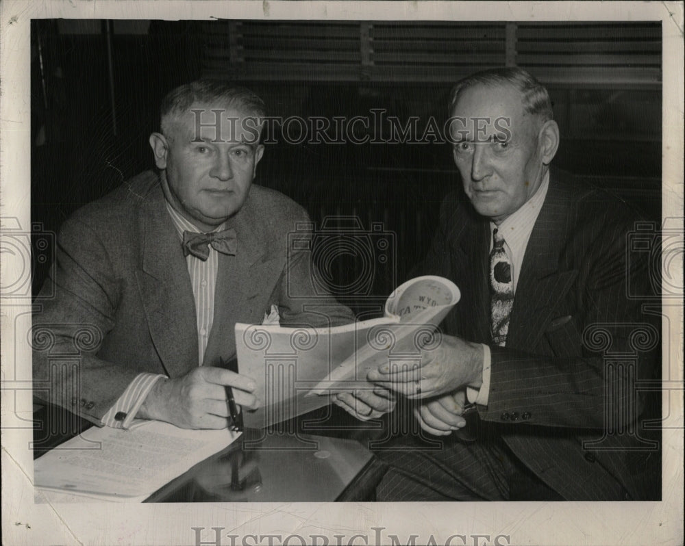1948 Press Photo Wyoming Senator Lester C. Hunt - RRW07917 - Historic Images