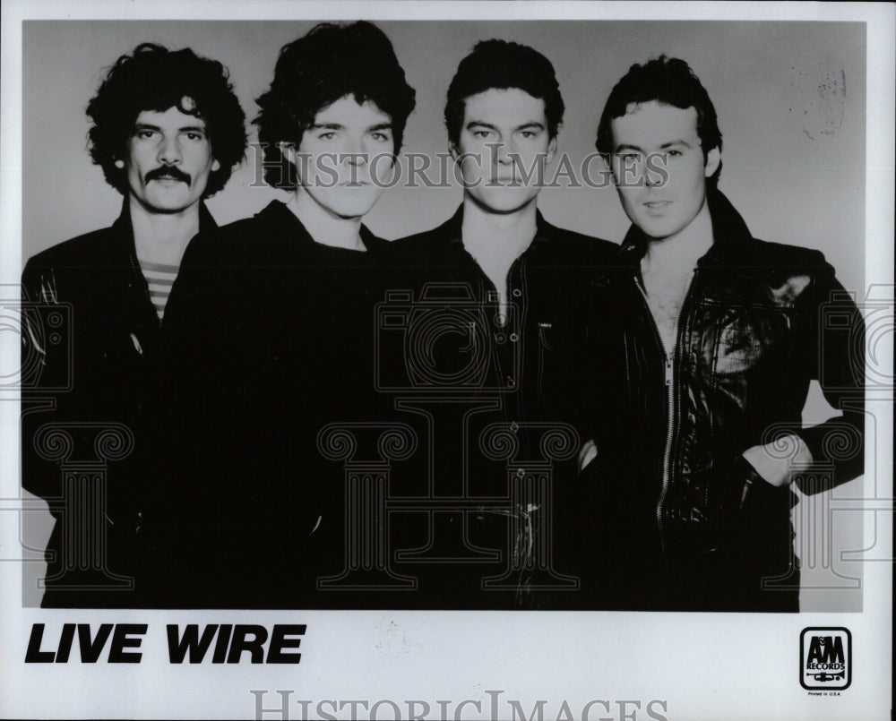 1979 Press Photo Entertainers Live Wire Promo Shot - RRW07927 - Historic Images