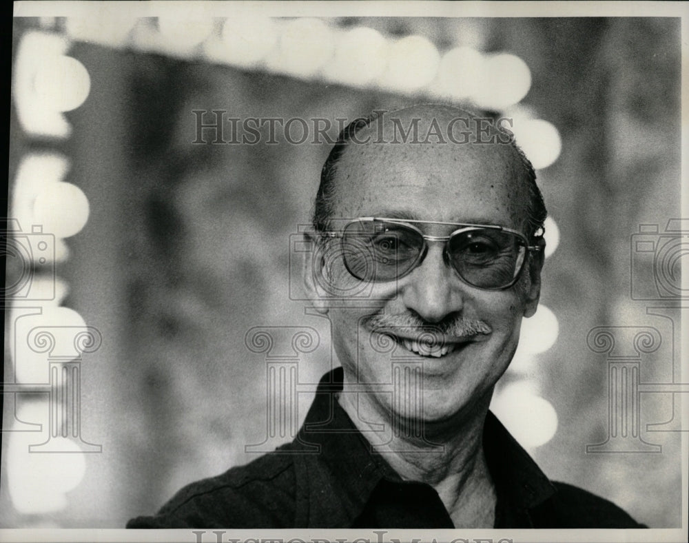 1974 Press Photo Lyricist Sammy Cahn Profile Closeup - RRW07969 - Historic Images