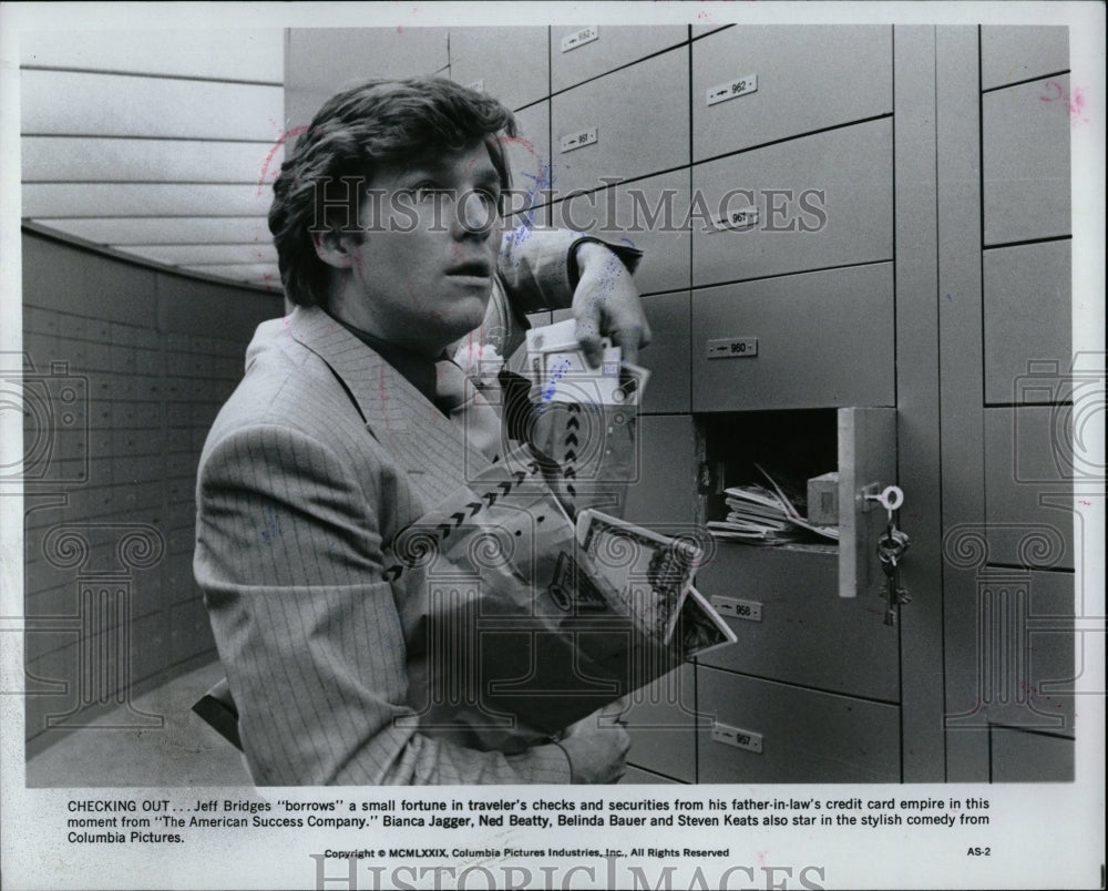 1979 Press Photo American Success Company Actor Bridges - RRW08021 - Historic Images