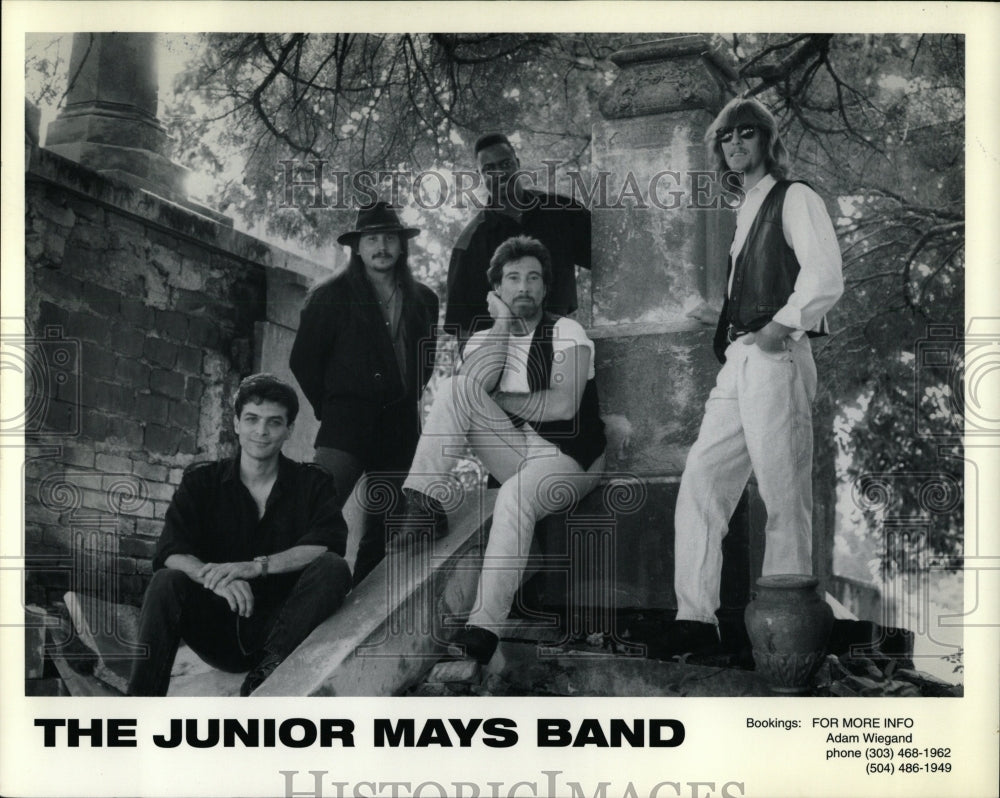 1993 Press Photo The Junior Mays Band - RRW08169 - Historic Images