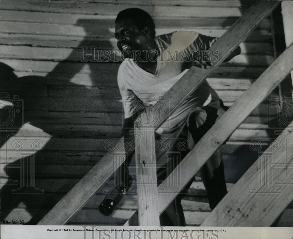 1969 Press Photo Up Tight Film Actor Mayfield Yelling - RRW08187 - Historic Images